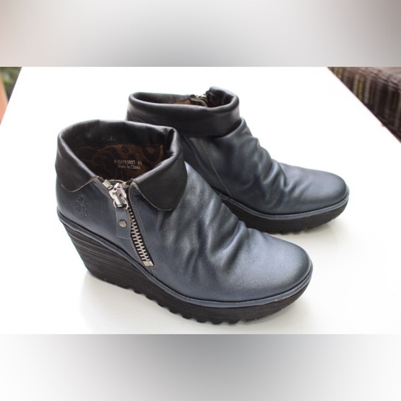 Fly London wedge booties Yoxi - Picture 8 of 10